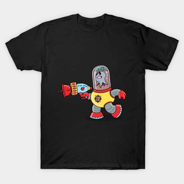 Otto Von Mono Antagonist T-Shirt by Deeponedesigns